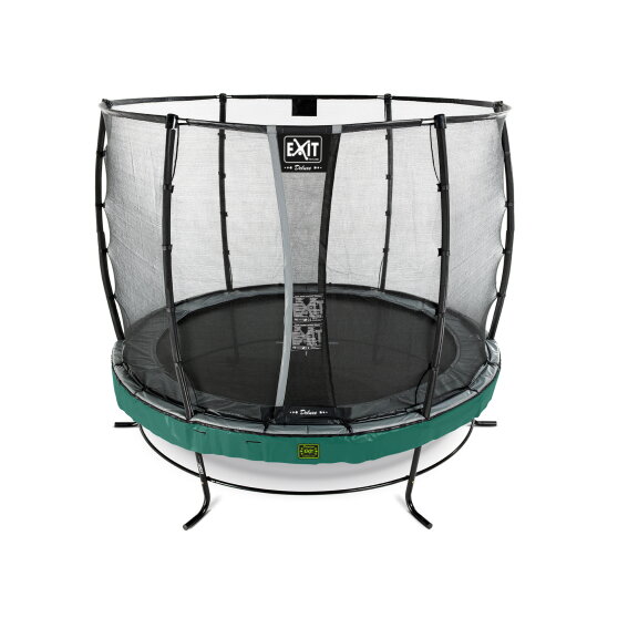 Trampoline EXIT Elegant Premium ensemble complet ø305cm - vert