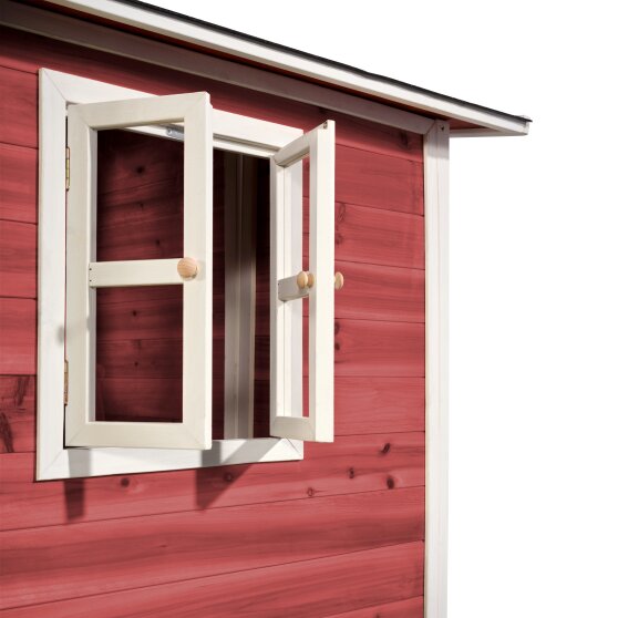 Cabane en bois EXIT Loft 300 - rouge