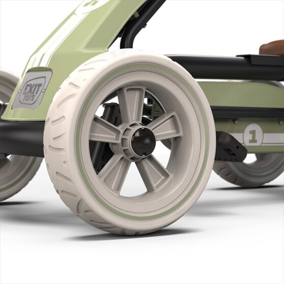 EXIT Foxy kart &agrave; p&eacute;dales pour enfants vert | kart &agrave; p&eacute;dales d&egrave;s 2 ans