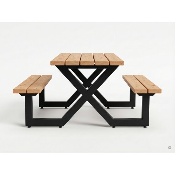 EXIT table de pique-nique X-235 - 8 personnes - 235 cm