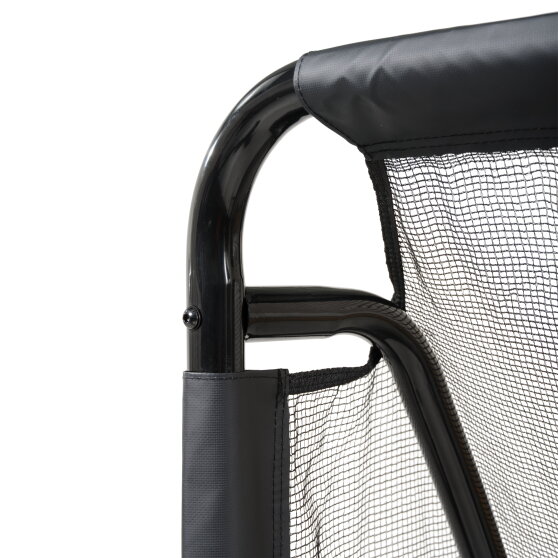 But de football en acier EXIT Coppa 220 x 170 cm - noir