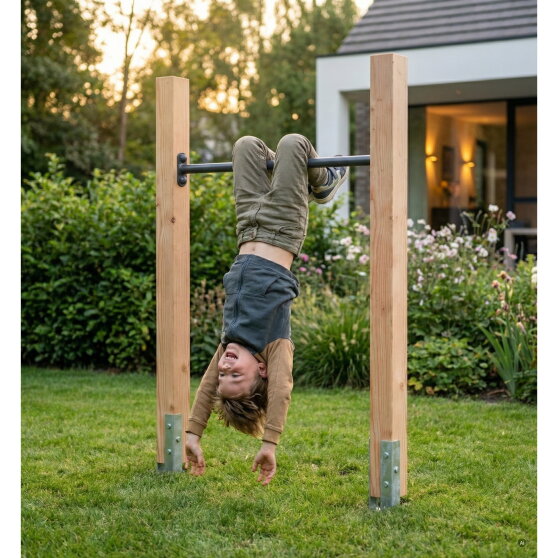 Barre fixe en bois EXIT Linea Robust 110