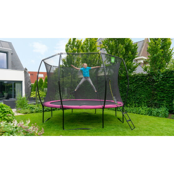 Trampoline EXIT Silhouette ø427cm - rose