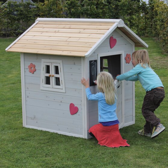 Ensemble de décoration pour cabane en bois EXIT (lot de 7) - rose