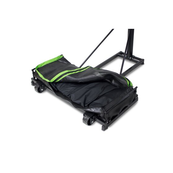 Panier de basket mobile EXIT Comet - vert/noir