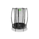 Trampoline EXIT Tiggy junior avec filet de sécurité ø140cm - noir/gris