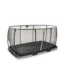 Trampoline enterr&eacute; EXIT Allure Premium 244x427cm - noir