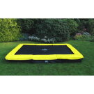 Le trampoline EXIT Silhouette inground 214x305cm - vert