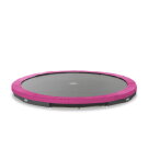 Trampoline enterré EXIT Silhouette sports ø366cm - rose
