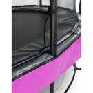 Trampoline EXIT Elegant Premium ø253cm avec filet de sécurité Deluxe - violet