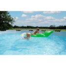 Piscine EXIT Stone &oslash;450x122cm avec pompe filtrante - grise