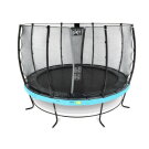 Trampoline EXIT Elegant ø427cm avec filet de sécurité Economy - bleu
