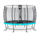 Trampoline EXIT Elegant ø366cm avec filet de sécurité Economy - bleu