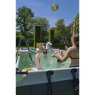 Piscine EXIT Black Leather 540x250x122cm avec pompe filtrante - noir