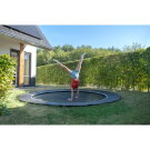 Trampoline enterré au niveau du sol EXIT Dynamic sports ø427cm - noir