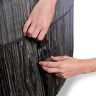 EXIT Wood Deluxe spa ø204x65cm - gris foncé