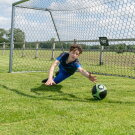 But de football en aluminium EXIT Scala 220 x 120 cm
