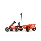 Kart EXIT Foxy Fire avec remorque - rouge