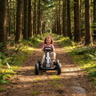 EXIT Foxy kart à pédales pour enfants noir | kart à pédales dès 2 ans