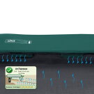 Le trampoline enterré EXIT InTerra groundlevel 214x366cm - vert