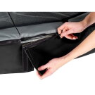 Trampoline EXIT Elegant de 244x427cm avec filet de sécurité Economy - noir