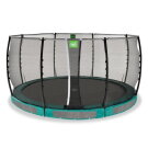 Trampoline enterr&eacute; EXIT Allure Classic &oslash;427cm - vert