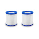 Cartouches de filtration pour piscine EXIT ø 8 x 9 cm (2 pièces)