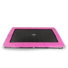 Trampoline enterré EXIT Silhouette sports ø214x305cm - rose
