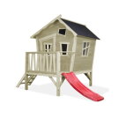 Cabane en bois EXIT Crooky 300 - gris-beige