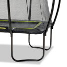 Trampoline EXIT Silhouette 153x214cm avec échelle - noir