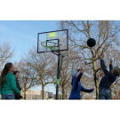 Panier de basket mobile sur roues EXIT Galaxy - vert/noir