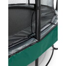 Trampoline EXIT Elegant Premium ø305cm avec filet de sécurité Deluxe - vert