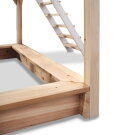 Cabane en bois EXIT Loft 500 - bleu