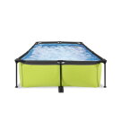 Piscine EXIT Lime 300x200x65cm avec pompe filtrante - vert