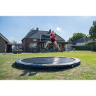 Trampoline enterré EXIT Silhouette sports ø305cm - vert