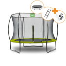 Trampoline EXIT Silhouette ø244cm - vert + kit d’accessoires offert