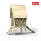 Maisonnette Yuki 300 avec toboggan EXIT Toys