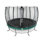 Trampoline EXIT Elegant ø427cm avec filet de sécurité Economy - vert