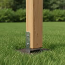 EXIT Linea Massiv 140 Balan&ccedil;oire double en bois