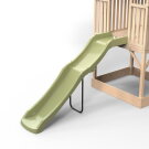 Maisonnette en bois avec toboggan et bac à sable EXIT Panorama 500