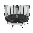 Trampoline EXIT Elegant ø366cm avec filet de sécurité Economy - noir