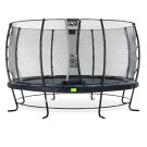 Trampoline EXIT Elegant ø427cm avec filet de sécurité Economy - noir
