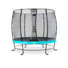 Trampoline EXIT Elegant ø253cm avec filet de sécurité Economy - bleu