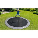 Le trampoline enterré EXIT InTerra groundlevel ø427cm - gris