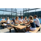 EXIT table de pique-nique X-235 - 8 personnes - 235 cm