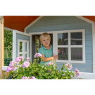 Maisonnette en bois EXIT Loft 300 - bleu