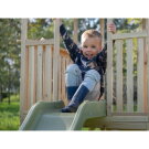 Maisonnette en&nbsp;bois&nbsp;avec&nbsp;toboggan&nbsp;et cuisine&nbsp;EXIT Panorama 350