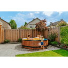 Piscine EXIT Wood ø300x76cm avec pompe filtrante - marron