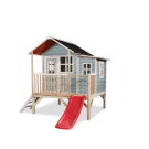 Cabane en bois EXIT Loft 350 - bleu