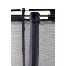 Trampoline EXIT Elegant Premium de 214x366cm avec filet de sécurité Deluxe - bleu
